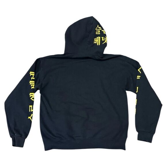 Kobe Bryant Gigi Lakers Hoodie 8 24 × 2 Black Sloan & Bennett Tribute Mamba Sz S - Picture 2 of 9